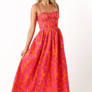 Kelani A-Line Midi Dress - Ambrosia