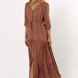 Kelda Dress - Leopard Print