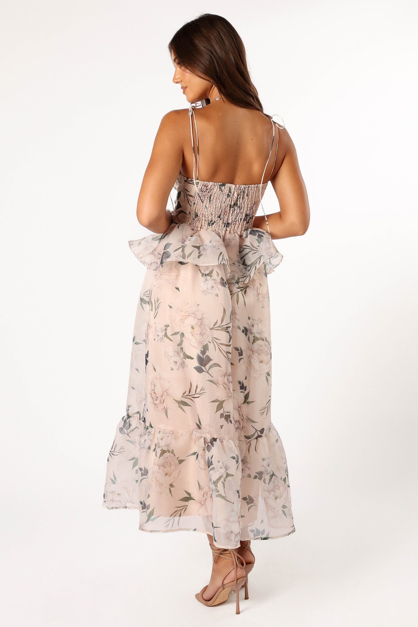 Kennie Midi Dress - Pink Floral - Image 5
