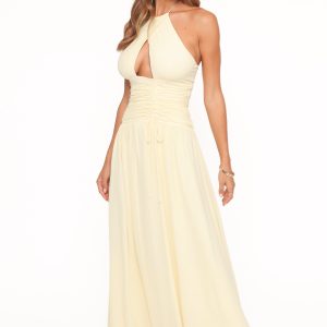 Kylee Maxi Dress - Butter Yellow