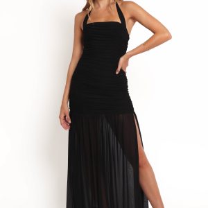 Lea Maxi Dress - Black