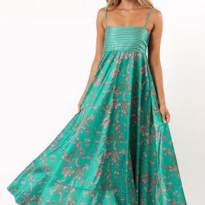 Lilie Maxi Dress - Green