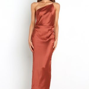 Luella Dress - Rust