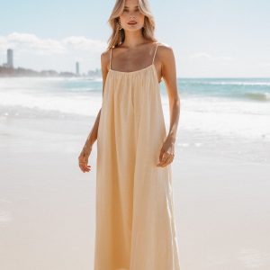 Lumina Maxi Dress - Yellow