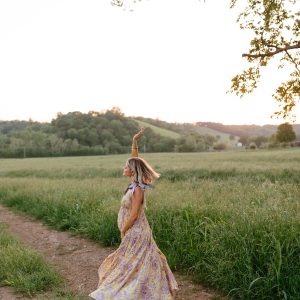 Marigold Maxi Dress - Evening Primrose