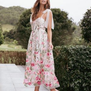 Mirabel Midi Dress - Multi Floral