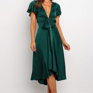 Montrose Dress - Emerald