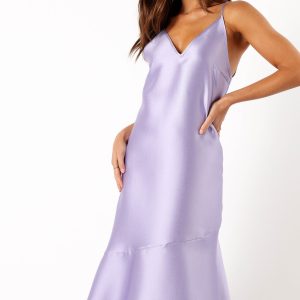 Novan Midi Dress - Lavender