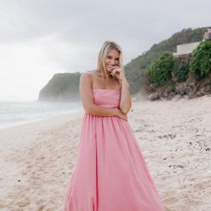 Odessa Maxi Dress - Coral