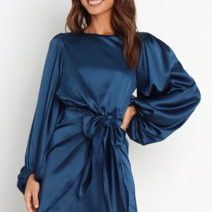 Opal Dress - Navy