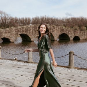Ricki Maxi Dress - Olive Green