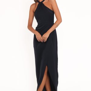 Rory Midi Dress - Navy