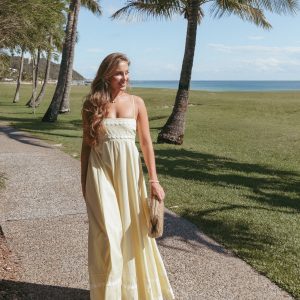 Runa Maxi Dress - Yellow