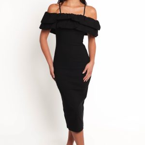 Sammi Midi Dress - Black