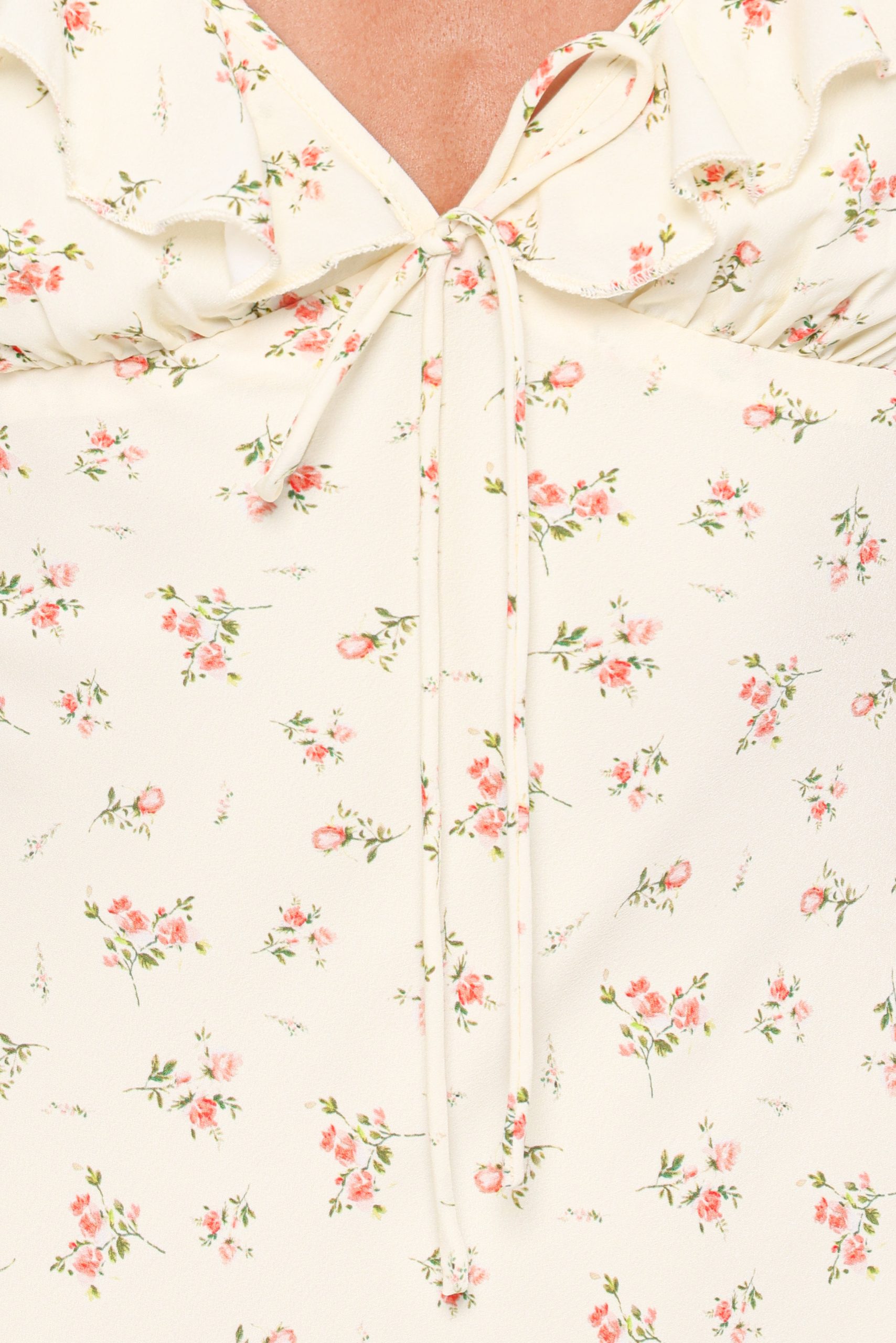 Sansa Midi Dress - Yellow Floral - Image 6