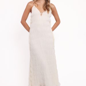 Seraphine Midi Dress - Cream