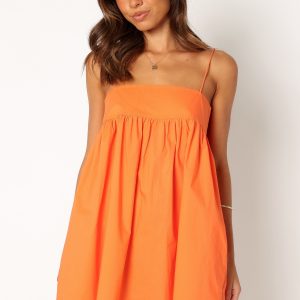 Serina Mini Dress - Orange