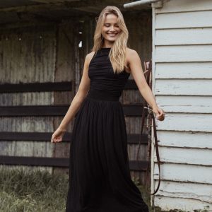 Shirley Maxi Dress - Black