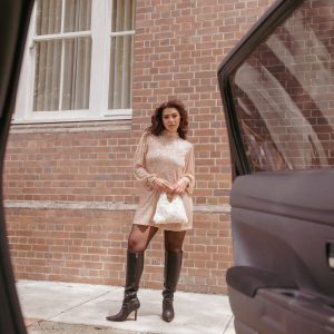 Springfield Mini Dress - Gold