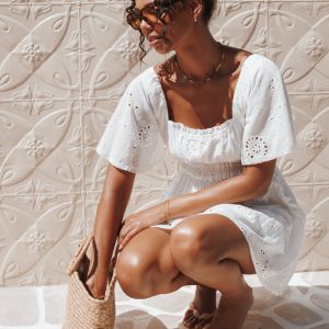 Tierney Mini Dress - White
