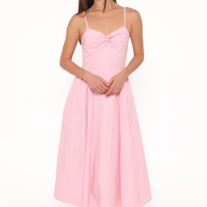 Venice Midi Dress - Pink