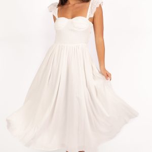 Webster Midi Dress - Off White