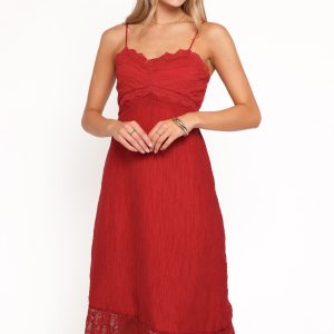 Winnie Maxi Dress - Red