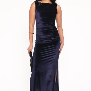 Winton Maxi Dress - Midnight Velvet
