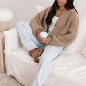 Albertine Cardigan - Latte