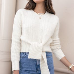 Captivate Knit Sweater - Cream