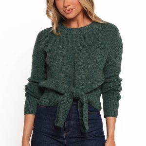 Captivate Knit Sweater - Emerald