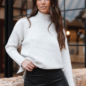 Conny Knit Sweater - White