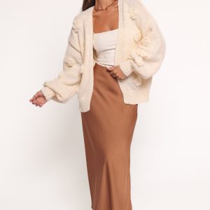 Doralee Rose Cardigan - Cream