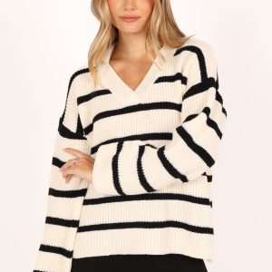 Hazel Knit Sweater - Cream