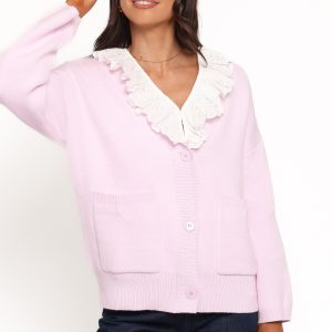 Jayden Cardigan - Pale Pink