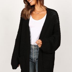 Leyonie Cardigan - Black