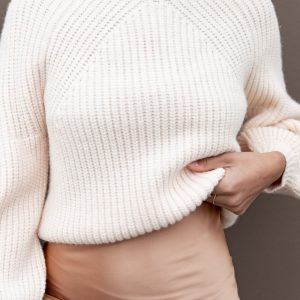 London Knit Sweater - Beige