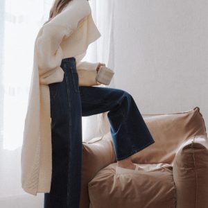Nova Long Cardigan - Cream