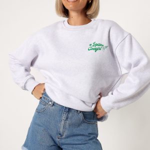 Alora Space Cowgirl Sweatshirt - Heather Grey