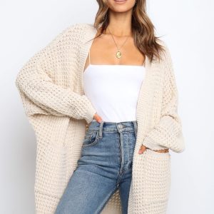 Leyonie Cardigan - Cream