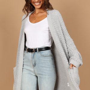 Leyonie Cardigan - Grey
