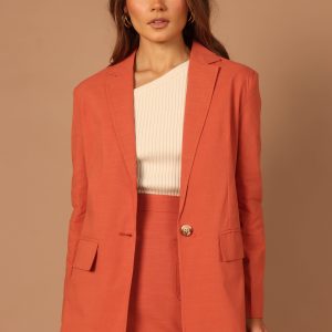 Manhattan Blazer - Rust