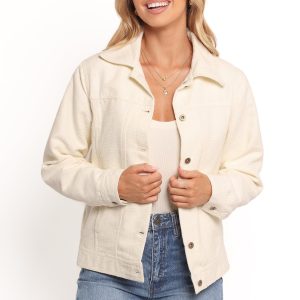 Sandy Boucle Jacket - White