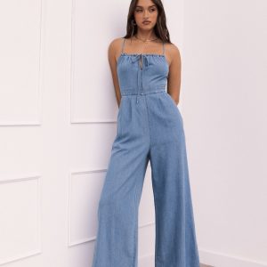 Alliah Jumpsuit - Medium Denim