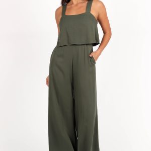 Delia Jumpsuit - Khaki