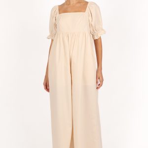 Juliette Jumpsuit - Ecru