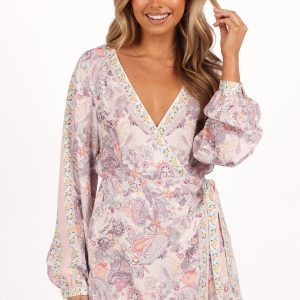Positano Romper - White Multi