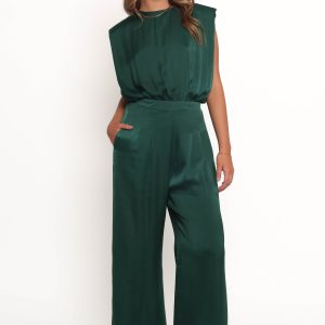 Rema Jumpsuit - Dark Green