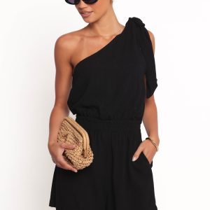 Sally Romper - Black