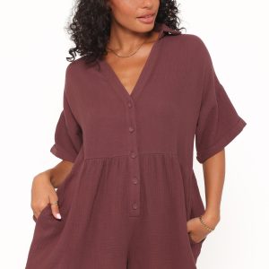 Winny Romper -  Chocolate